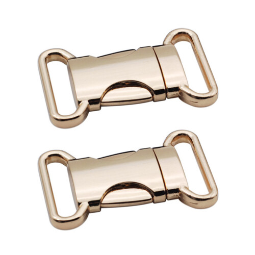 4Pièces Boucles Métal Accessoire Ceinture Sac Élégant Résistant 1