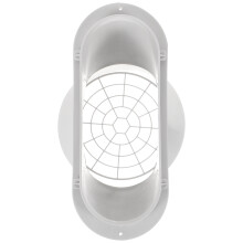 2Ensembles Adaptateurs D'évacuation Clim Argenté Avec Filet