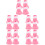 20Pièces Bottines Chat Silicone Rose Protègent 8