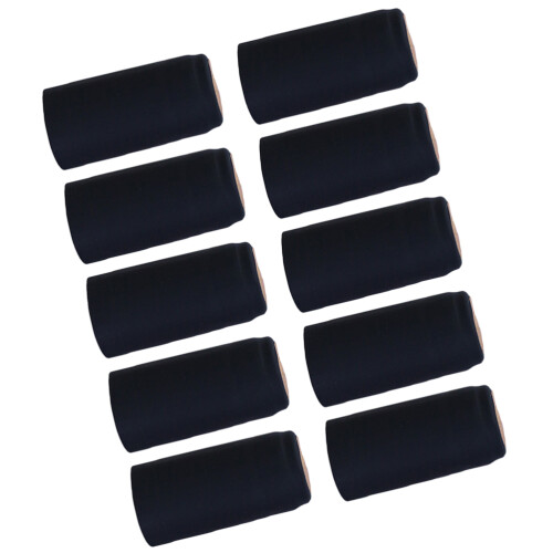 400Pièces Capsules Noir En Thermorétractable Pour Bouteilles 1