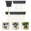 80Pièces Mini Ardoises Support Colorées Pour Buffet Jardin 9