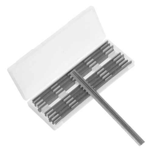 20Pièces Lames De Rabot Acier Rapide Argent Pour Usage