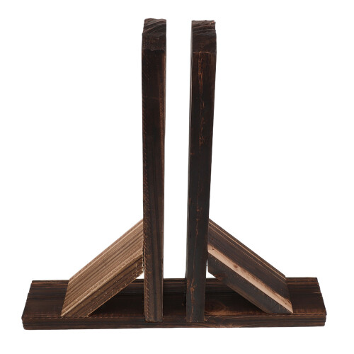 3Pièces Support En Bois Durable Pour Clôture De Jardin Parc