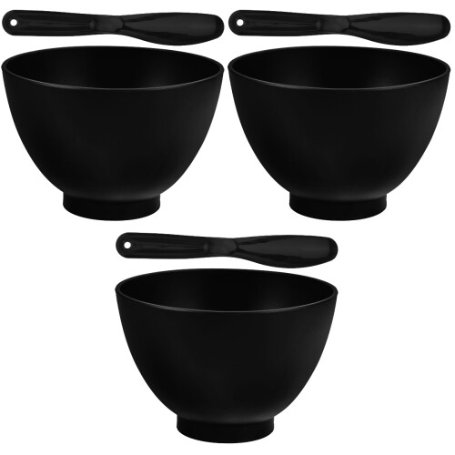 3Ensembles Bols Silicone Doux Outil Pour DIY 2