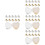 48Pièces Arrêts Boucles D'oreilles Silicone Accessoires Multi-Couleurs 5