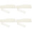 4Pièces Accessoire Dentelle Beige DIY Pour Costume 7