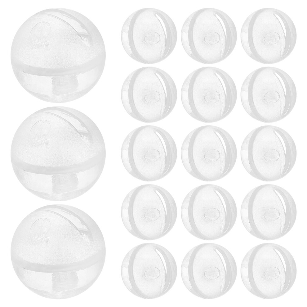 Photos - Other Toys 90Pcs Transparent Musical Rattle Bells for Baby Toys and Doll Repairs