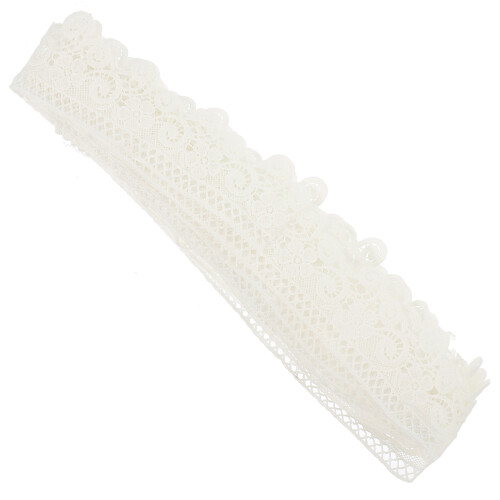 4Pièces Accessoire Dentelle Beige DIY Pour Costume 2