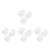 12Pièces Kit Bops Transparent Broches DIY Décoration Unique 5
