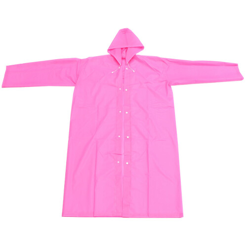 1Pièces Poncho Transparent Adulte Jetable Résistant