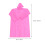1Pièces Poncho Transparent Adulte Jetable Résistant 3