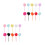20Pièces Stylos Originaux Pompon Doux Plastique Pour Fun 9
