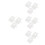 12Pièces Kit Bops Transparent Broches DIY Décoration Unique 6