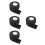 4Pièces Coussin Échelle Lit Noir Mousse Autoadhésif 9