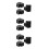 9Pièces Adaptateur Ethernet Double Durable Installation 10