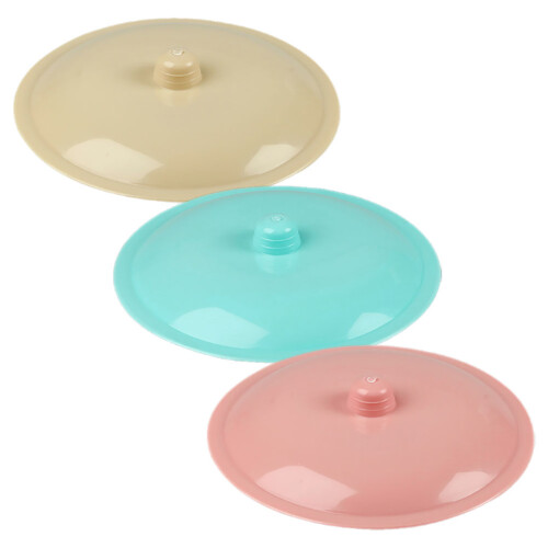 3Pièces Couvercles Pot De Chambre Plastique Pratique Multicolore