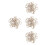 200Pcs Beige Wooden Sewing Thread Organizer Bobbins for DIY Projects 6