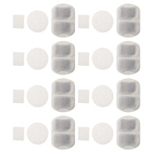 24Sets Non-Woven Cat Water Fountain Filter Sponges for Pet Dispenser