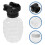 4Ensembles Accessoires Tubes Réutilisables Pour Perles Avec Adaptateur 11