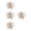 200Pcs Beige Wooden Sewing Thread Organizer Bobbins for DIY Projects 5