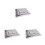 3Pcs Grey Autumn Winter Pet Sleeping Pads Warm Pads for 5