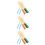 15Pairs Performance Drum Sticks Maple Wood Assorted Color Mallets 10