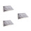 3Pcs Grey Autumn Winter Pet Sleeping Pads Warm Pads for 4