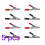 100Pcs Durable Plastic Metal Spring Clamps Cable Clips 1