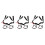 9Pcs Universal Hard Hat Chin Straps Nylon Metal Adjustable Multi-Color 5