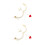2Pcs Assorted Arrow Kit Ribbon Foam Plastic Romantic Decor 4