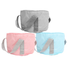 9PiÚces Seau Pliable Bain De Pieds Portable Polyester Peva Coloré