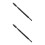 2Pièces Brosse Sourcils Douce Noir Bois Double Usage Eyelash 7