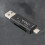 2Pcs Compact Black Usb2.0 Micro USB Type-C Memory Card Reader 7