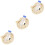 3Sets Blue Pig Saliva Sampling Rope Set Cotton Rope and Plastic Tool 6