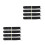 4Pairs Universal Car Wiper Covers Black Polyester Rainproof Protection 9