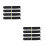 4Pairs Universal Car Wiper Covers Black Polyester Rainproof Protection 8