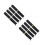 4Pairs Universal Car Wiper Covers Black Polyester Rainproof Protection 5