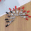 100Pcs Durable Plastic Metal Spring Clamps Cable Clips 6