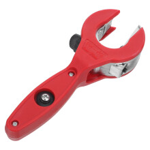 Ratchet Type Pipe Cutter Tool Red Plastic Zinc Alloy for Tubing