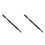 2Pièces Brosse Sourcils Douce Noir Bois Double Usage Eyelash 5