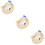 3Sets Blue Pig Saliva Sampling Rope Set Cotton Rope and Plastic Tool 10