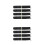 4Pairs Universal Car Wiper Covers Black Polyester Rainproof Protection 10