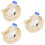 3Sets Blue Pig Saliva Sampling Rope Set Cotton Rope and Plastic Tool 8