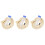3Sets Blue Pig Saliva Sampling Rope Set Cotton Rope and Plastic Tool 5