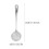 6Pcs Metal Strainer Skimmers with Ergonomic Handles for Kitchen Use 11