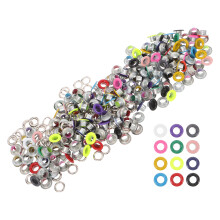 400Sets Versatile Metal Grommets Eyelets Set for Shoes Clothing DIY