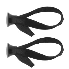 6Pcs Adjustable Black Walking Cane Wrist Straps for Trekking Poles