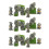 48Pcs Weather-Resistant Resin Mini Courtyard Stone Landscaping Kit 1