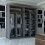 MN Furniture Double Door Sliding Mirror Wardrobe Grey 200cm 2