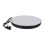 2Pcs Automatic Heated Poultry Waterer Stainless Steel Leakproof Silver 1